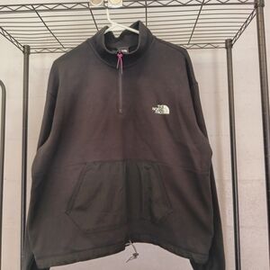 The North Face Black Half-Zip Pullover